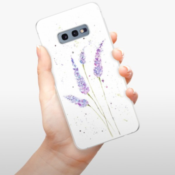 Silikonové pouzdro iSaprio - Samsung Galaxy S10e - Levandule