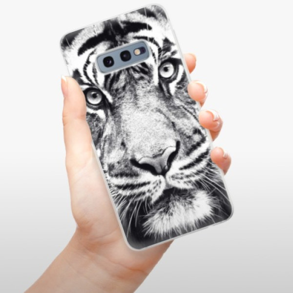 Silikonové pouzdro iSaprio - Samsung Galaxy S10e - Tygří Tvář