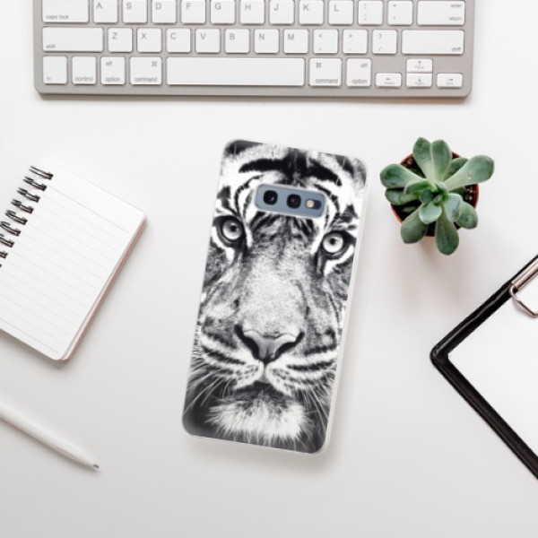 Silikonové pouzdro iSaprio - Samsung Galaxy S10e - Tygří Tvář