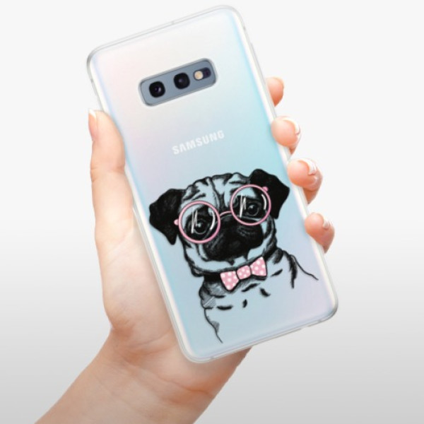 Silikonové pouzdro iSaprio - Samsung Galaxy S10e - Mops