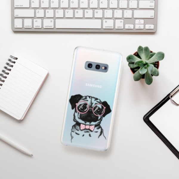 Silikonové pouzdro iSaprio - Samsung Galaxy S10e - Mops