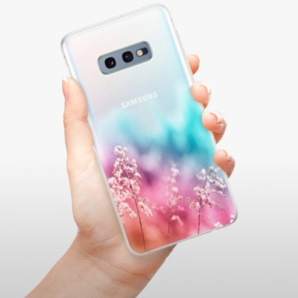 Silikonové pouzdro iSaprio - Samsung Galaxy S10e - Duhová Tráva