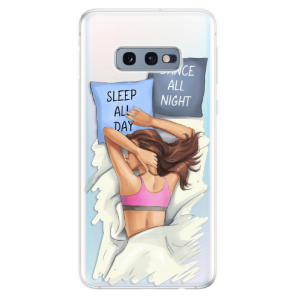 Odolné silikonové pouzdro iSaprio - Dance and Sleep - Samsung Galaxy S10e