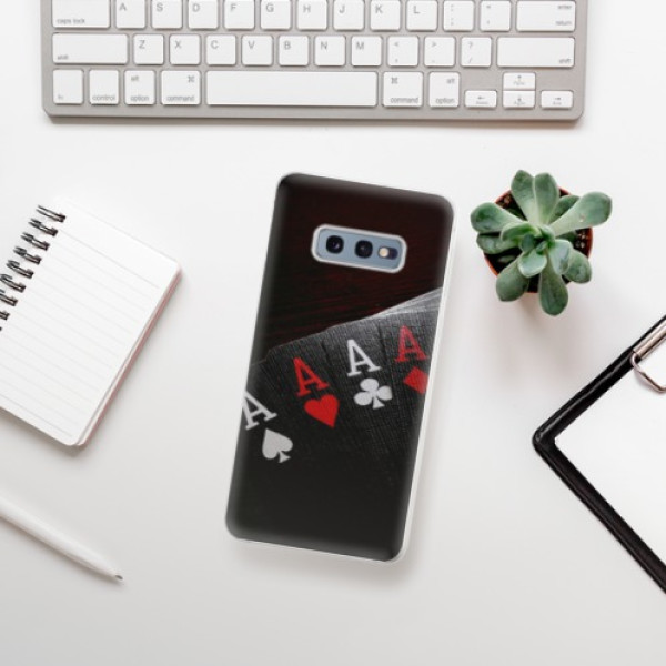 Silikonové pouzdro iSaprio - Samsung Galaxy S10e - Poker