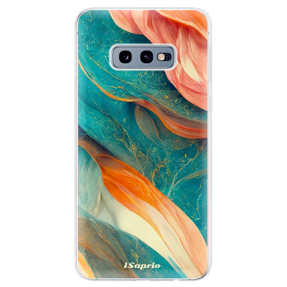 Odolné silikonové pouzdro iSaprio - Abstract Marble - Samsung Galaxy S10e