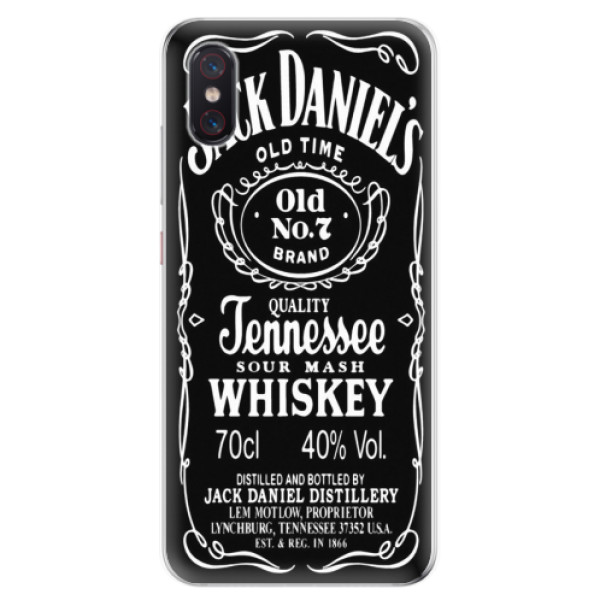 Odolné silikonové pouzdro iSaprio - Jack Daniels - Xiaomi Mi 8 Pro