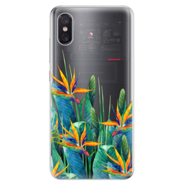 Odolné silikonové pouzdro iSaprio - Exotic Flowers - Xiaomi Mi 8 Pro