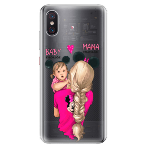 Odolné silikonové pouzdro iSaprio - Mama Mouse Blond and Girl - Xiaomi Mi 8 Pro