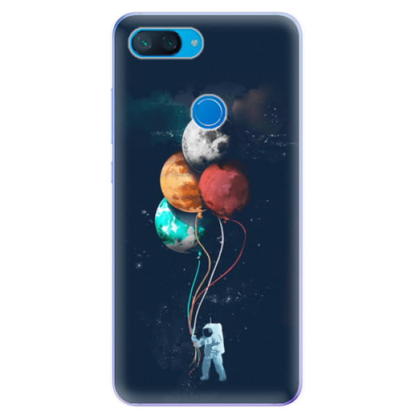Odolné silikonové pouzdro iSaprio - Balloons 02 - Xiaomi Mi 8 Lite