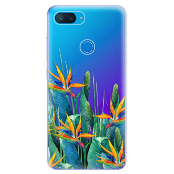 Odolné silikonové pouzdro iSaprio - Exotic Flowers - Xiaomi Mi 8 Lite