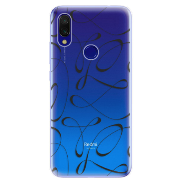 Odolné silikonové pouzdro iSaprio - Fancy - black - Xiaomi Redmi 7