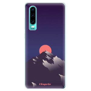 Silikonové pouzdro iSaprio - Huawei P30 - Hora a Měsíc 04