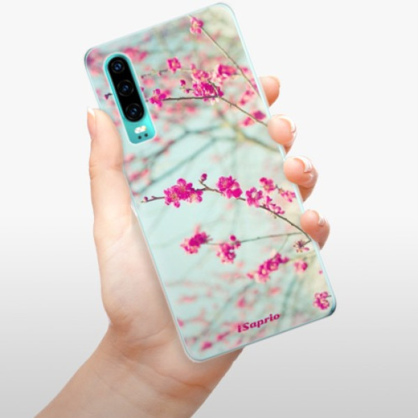 Silikonové pouzdro iSaprio - Huawei P30 - Blossom 01