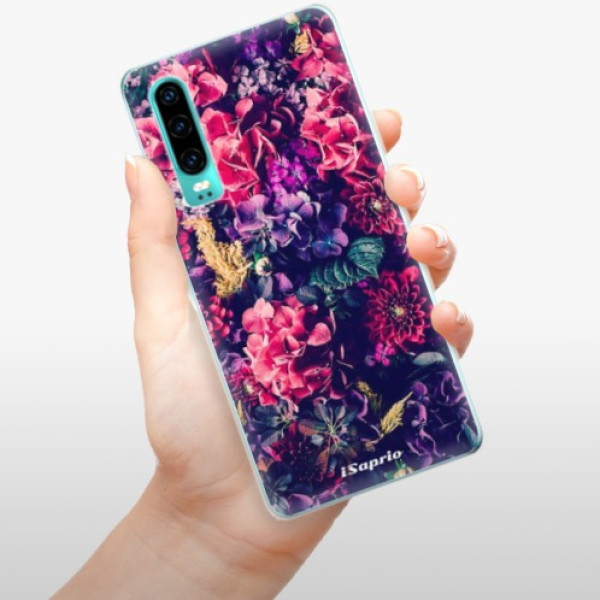Silikonové pouzdro iSaprio - Huawei P30 - Květy v Kontrastu 10