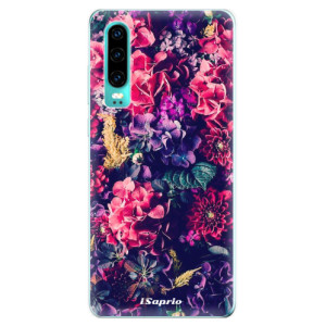 Silikonové pouzdro iSaprio - Huawei P30 - Květy v Kontrastu 10