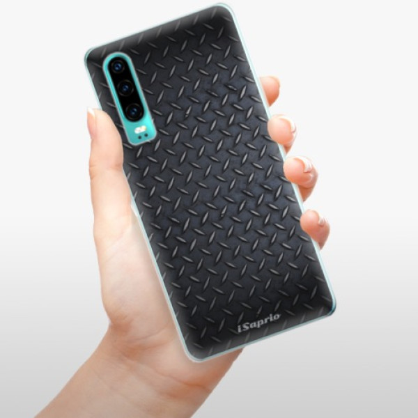 Silikonové pouzdro iSaprio - Huawei P30 - Kov 01