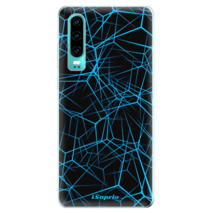 Silikonové pouzdro iSaprio - Huawei P30 - Abstract Outlines 12