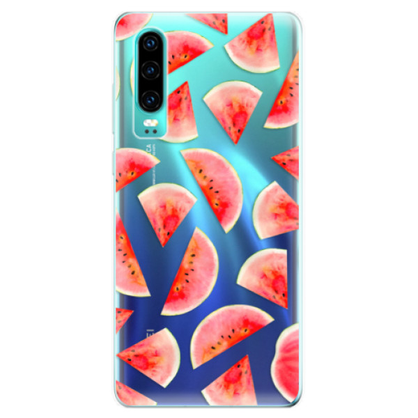 Odolné silikonové pouzdro iSaprio - Melon Pattern 02 - Huawei P30