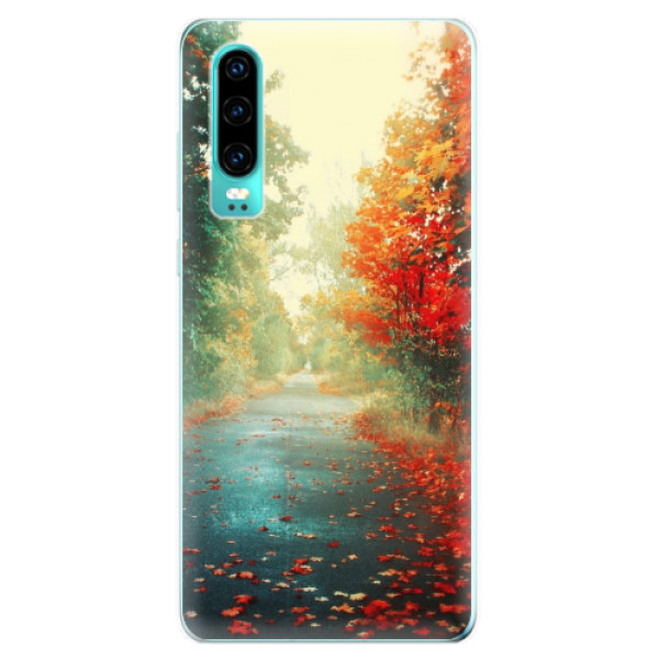 Silikonové odolné pouzdro iSaprio Podzim 03 na mobil Huawei P30 (Silikonový odolný kryt, obal, pouzdro iSaprio Podzim 03 na mobilní telefon Huawei P30)