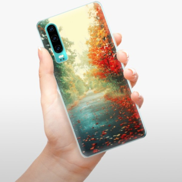 Silikonové pouzdro iSaprio - Huawei P30 - Podzim 03