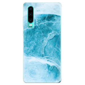 Silikonové pouzdro iSaprio - Huawei P30 - Blue Marble