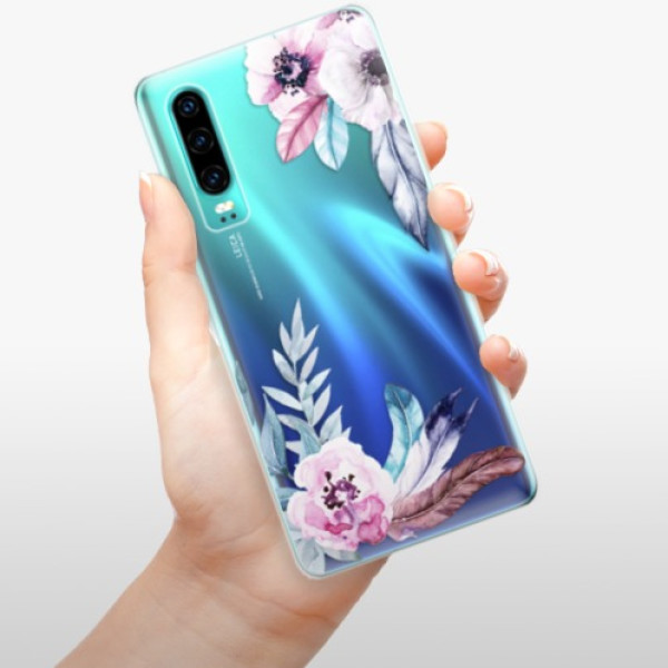 Silikonové pouzdro iSaprio - Huawei P30 - Flower Pattern 04