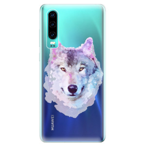 Silikonové pouzdro iSaprio - Huawei P30 - Vlk 01