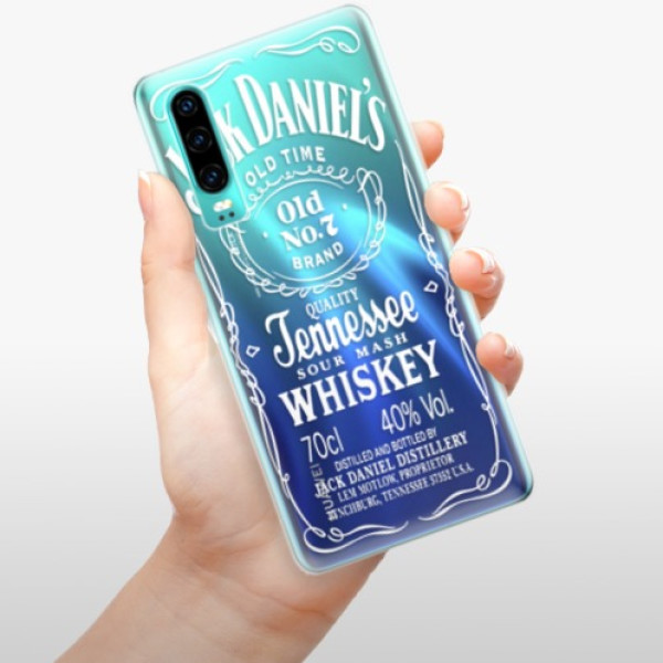 Silikonové pouzdro iSaprio - Huawei P30 - Transparentí White Jack