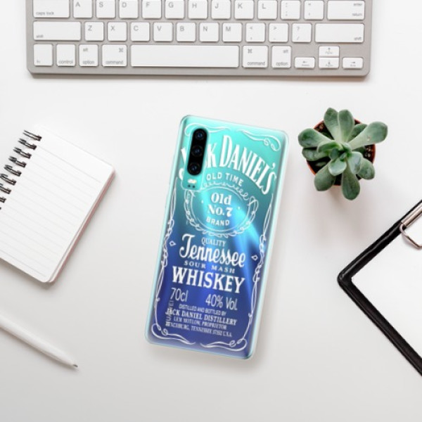 Silikonové pouzdro iSaprio - Huawei P30 - Transparentí White Jack