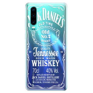 Silikonové pouzdro iSaprio - Huawei P30 - Transparentí White Jack 