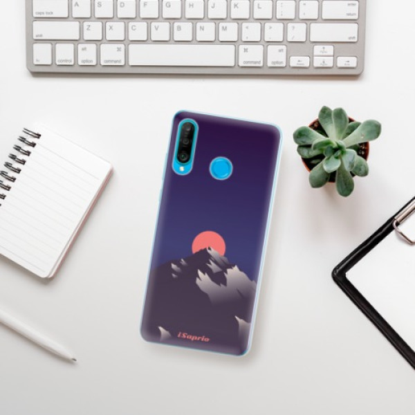 Silikonové pouzdro iSaprio - Huawei P30 Lite - Hora a Měsíc 04