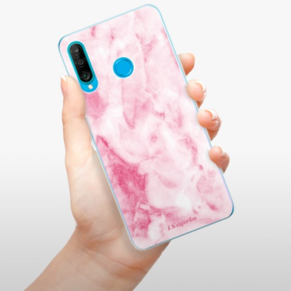 Silikonové pouzdro iSaprio - Huawei P30 Lite - RoseMarble 16