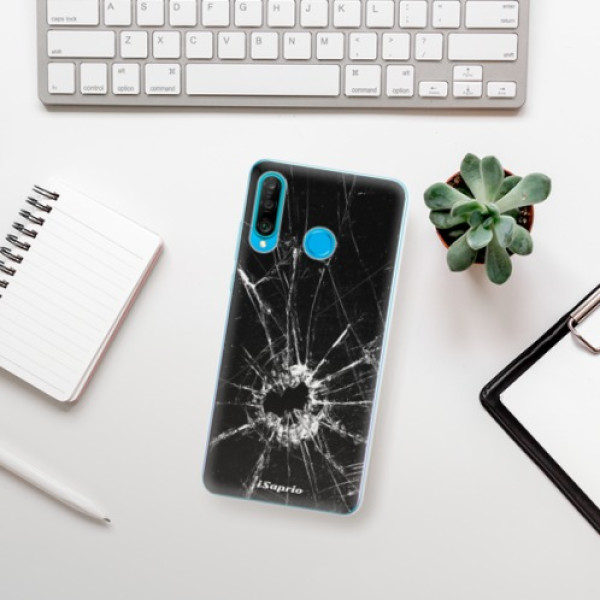 Silikonové pouzdro iSaprio - Huawei P30 Lite - Broken Glass 10