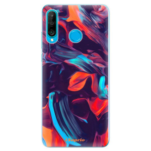 Silikonové pouzdro iSaprio - Huawei P30 Lite - Barevný mramor 19