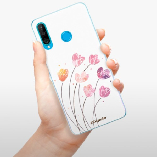 Silikonové pouzdro iSaprio - Huawei P30 Lite - Květinky 14