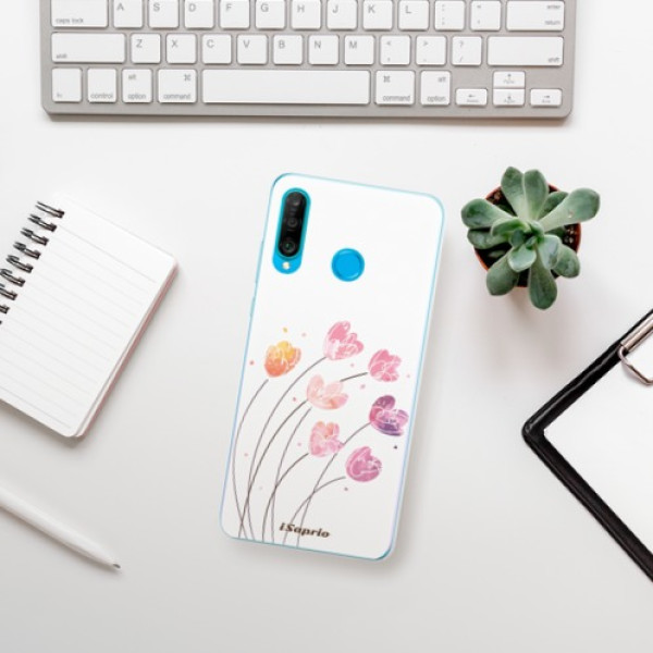 Silikonové pouzdro iSaprio - Huawei P30 Lite - Květinky 14