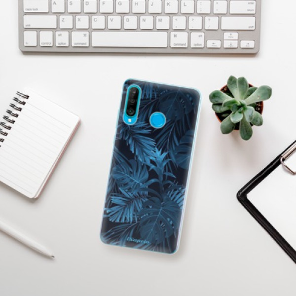 Silikonové pouzdro iSaprio - Huawei P30 Lite - Tmavá Džungle 12
