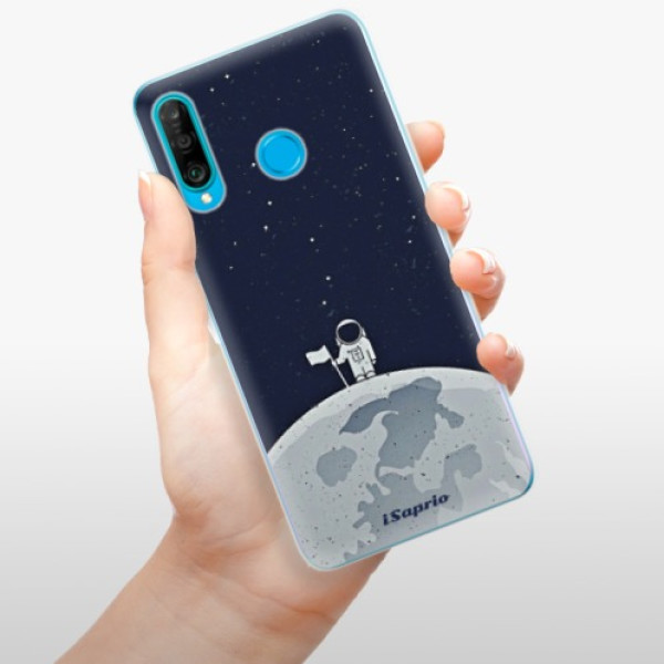Silikonové pouzdro iSaprio - Huawei P30 Lite - Na Měsíci 10