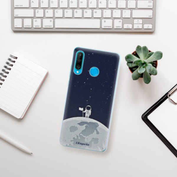 Silikonové pouzdro iSaprio - Huawei P30 Lite - Na Měsíci 10