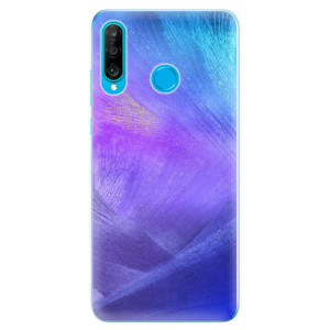 Silikonové pouzdro iSaprio - Huawei P30 Lite - Fialové Peří