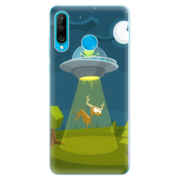 Odolné silikonové pouzdro iSaprio - Alien 01 - Huawei P30 Lite