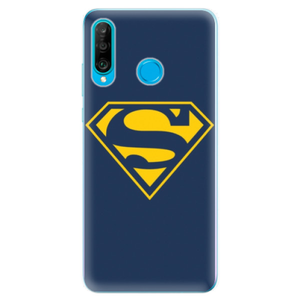 Silikonové odolné pouzdro iSaprio Superman 03 na mobil Huawei P30 Lite (Silikonový odolný kryt, obal, pouzdro iSaprio Superman 03 na mobilní telefon Huawei P30 Lite)