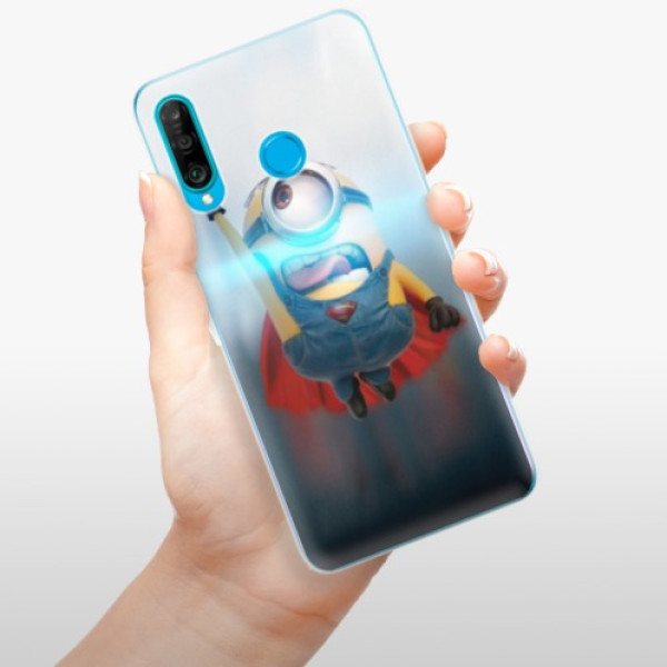 Silikonové pouzdro iSaprio - Huawei P30 Lite - Mimoň Superman 02