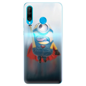 Silikonové pouzdro iSaprio - Huawei P30 Lite - Mimoň Superman 02