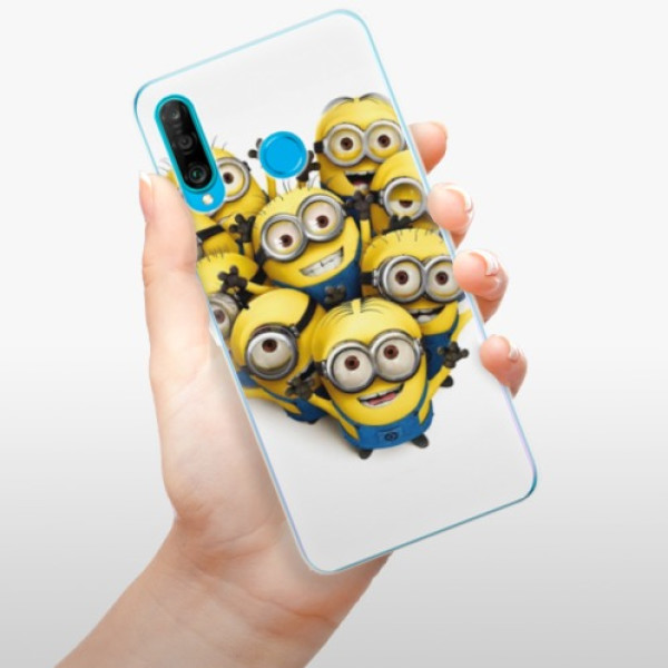 Silikonové pouzdro iSaprio - Huawei P30 Lite - Mimoni 01