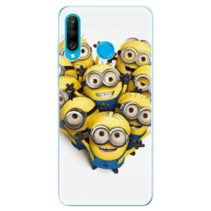 Silikonové pouzdro iSaprio - Huawei P30 Lite - Mimoni 01