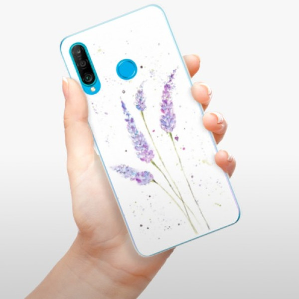 Silikonové pouzdro iSaprio - Huawei P30 Lite - Levandule