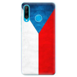 Silikonové pouzdro iSaprio - Huawei P30 Lite - Česká Vlajka