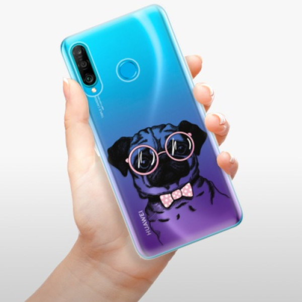 Silikonové pouzdro iSaprio - Huawei P30 Lite - Mops