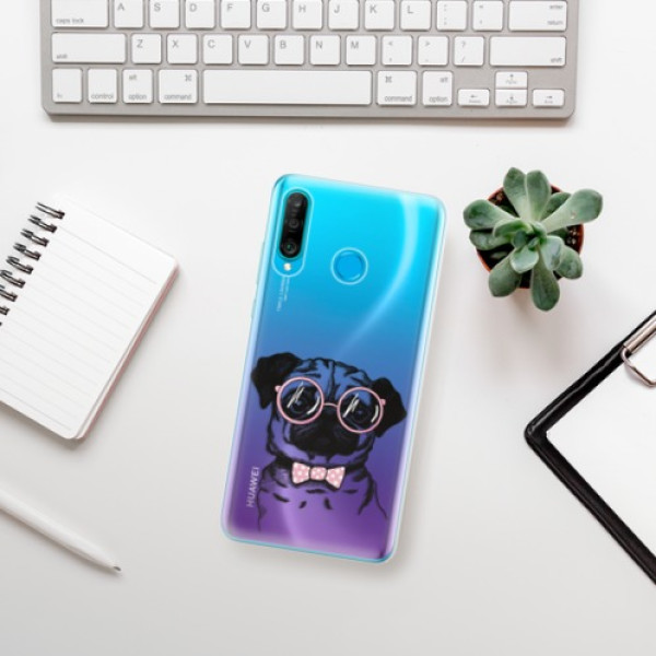 Silikonové pouzdro iSaprio - Huawei P30 Lite - Mops